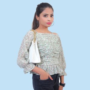 Nyra smocking Top